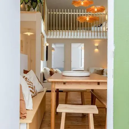 ღ Mezzanine • T4 Spacieux, Lumineux Et Cosy דירה לה רושל